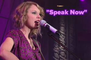 It's Almost Speak Now (Taylor's Version) Time. How Well Do You Know Speak Now Lyrics?