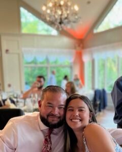 Jon & Kate Plus 8 alum Jon Gosselin and his second-oldest daughter Hannah smile big for a daddy-daughter snap
