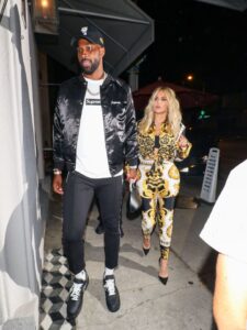 Khloé Kardashian and Tristan Thompson photographed together on Aug. 17, 2018, in Los Angeles.