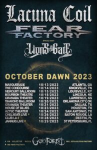 LACUNA COIL Announces October 2023 U.S. Tour With FEAR FACTORY