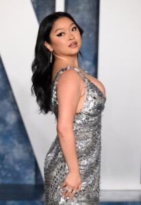 Lana Condor in Bathing Suit Says "I'm Never Leaving"