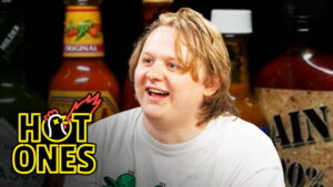 Lewis Capaldi Grasps for a Lifeline While Eating Spicy Wings | Hot Ones