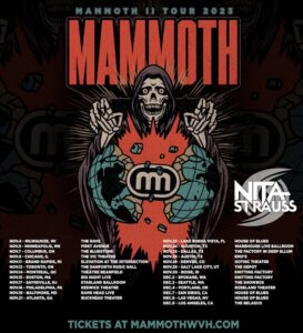MAMMOTH WVH Announces Fall 2023 North American Tour With NITA STRAUSS