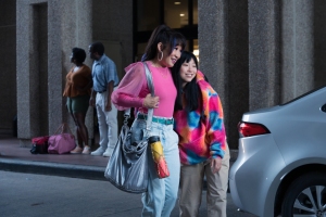 Sandra Oh and Awkwafina in 'Quiz Lady'