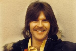 A portrait of Randy Meisner of the Eagles during an interview in London in 1973.