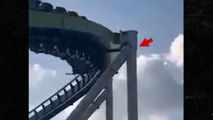 Roller Coaster Video Reveals Huge Crack in Steel Pillar