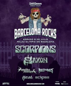 SAXON Rejoined By Guitarist PAUL QUINN At Spain's BARCELONA ROCKS Festival