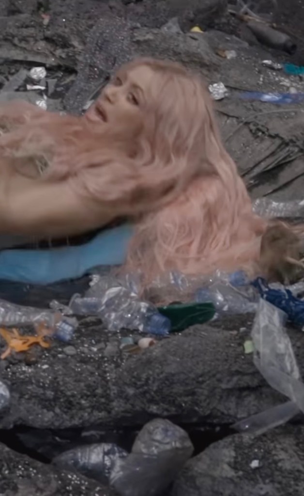 Shakira in her new music video.
