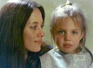 Angelina Jolie and mother Marcheline Bertrand