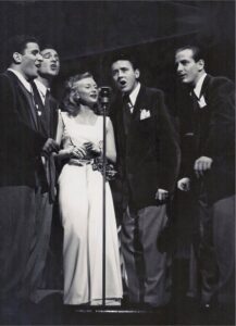 Singing with Woody Herman and his Orchestra