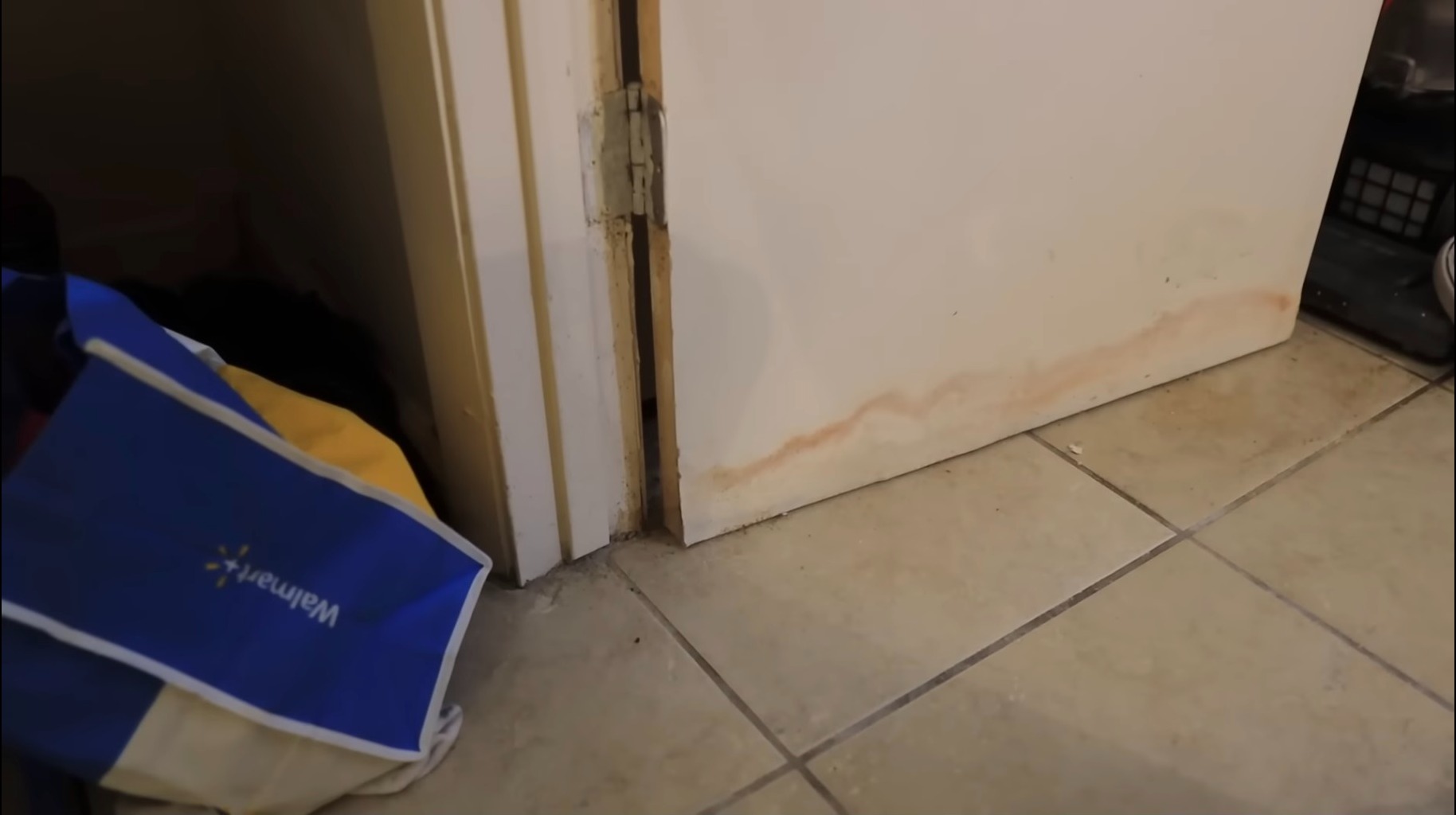 Sydney Willburn toured the apartment in Glendale, outside of Phoenix, where the tenant had a 4inch water line due to the regular sewage flooding