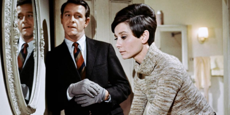 Audrey Hepburn and Richard Crenna in Wait Until Dark (1967)