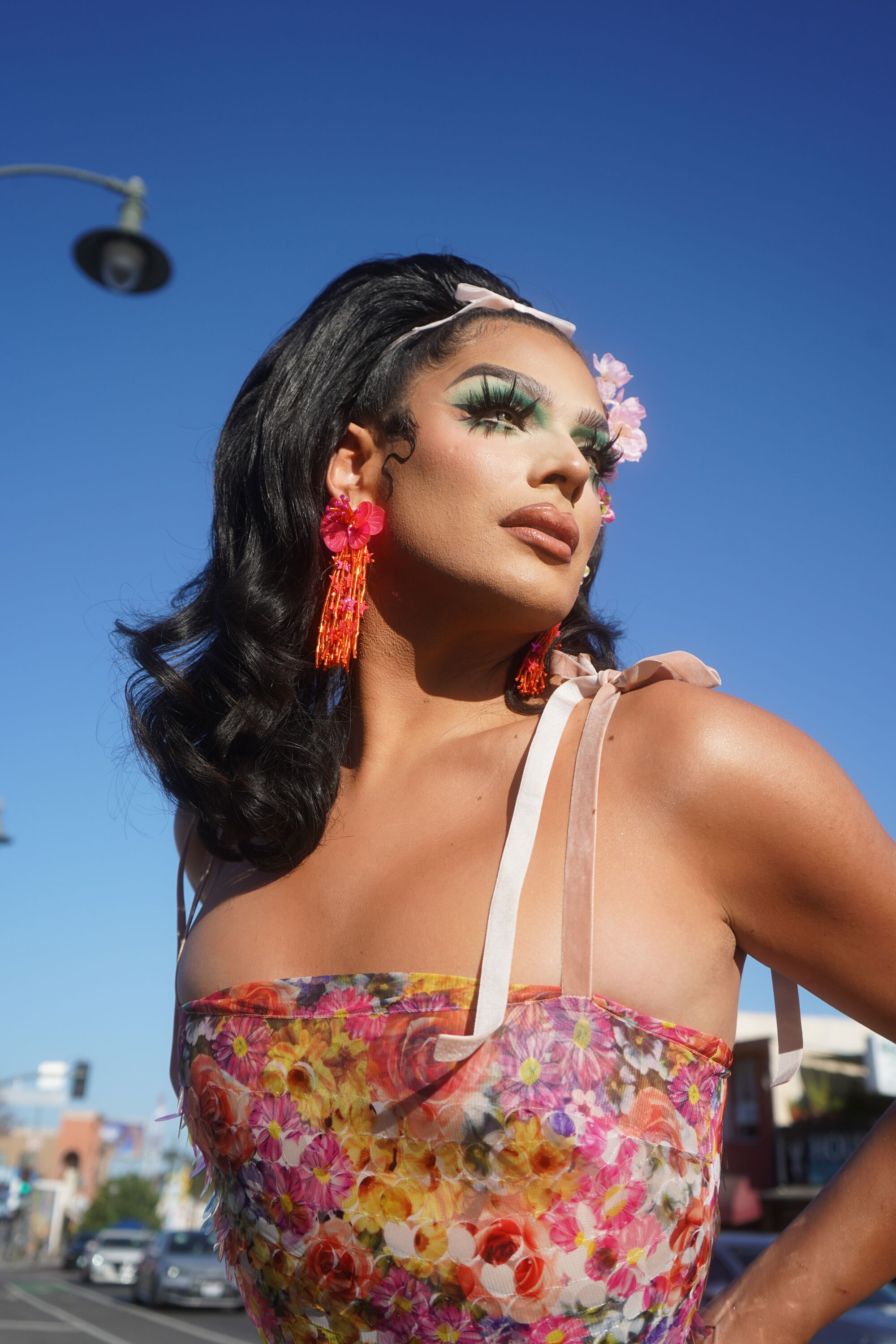 Drag artist Valentina poses in L.A.