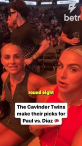 The twins joined a plethora of celebrities in attendance