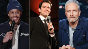 John Mulaney, Jon Stewart, and Pete Davidson Announce 2023 Tour Dates