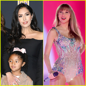 Kobe & Vanessa Bryant's Daughter Bianka Gets '22' Hat from Taylor Swift at First L.A. Show