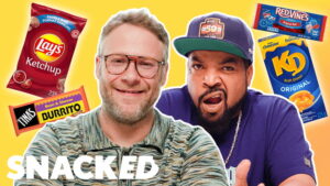 Seth Rogen and Ice Cube Swap Favorite Snacks | Snacked