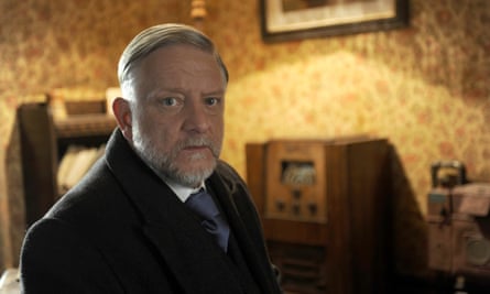 Russell Beale as the judge in The Deep Blue Sea.