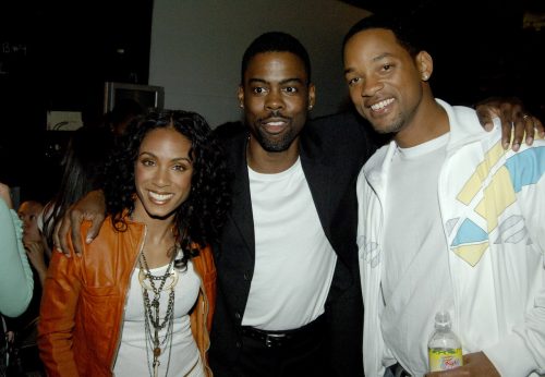 Jada Pinkett Smith, Chris Rock, and Will Smith at the 2005 Kids' Choice Awards