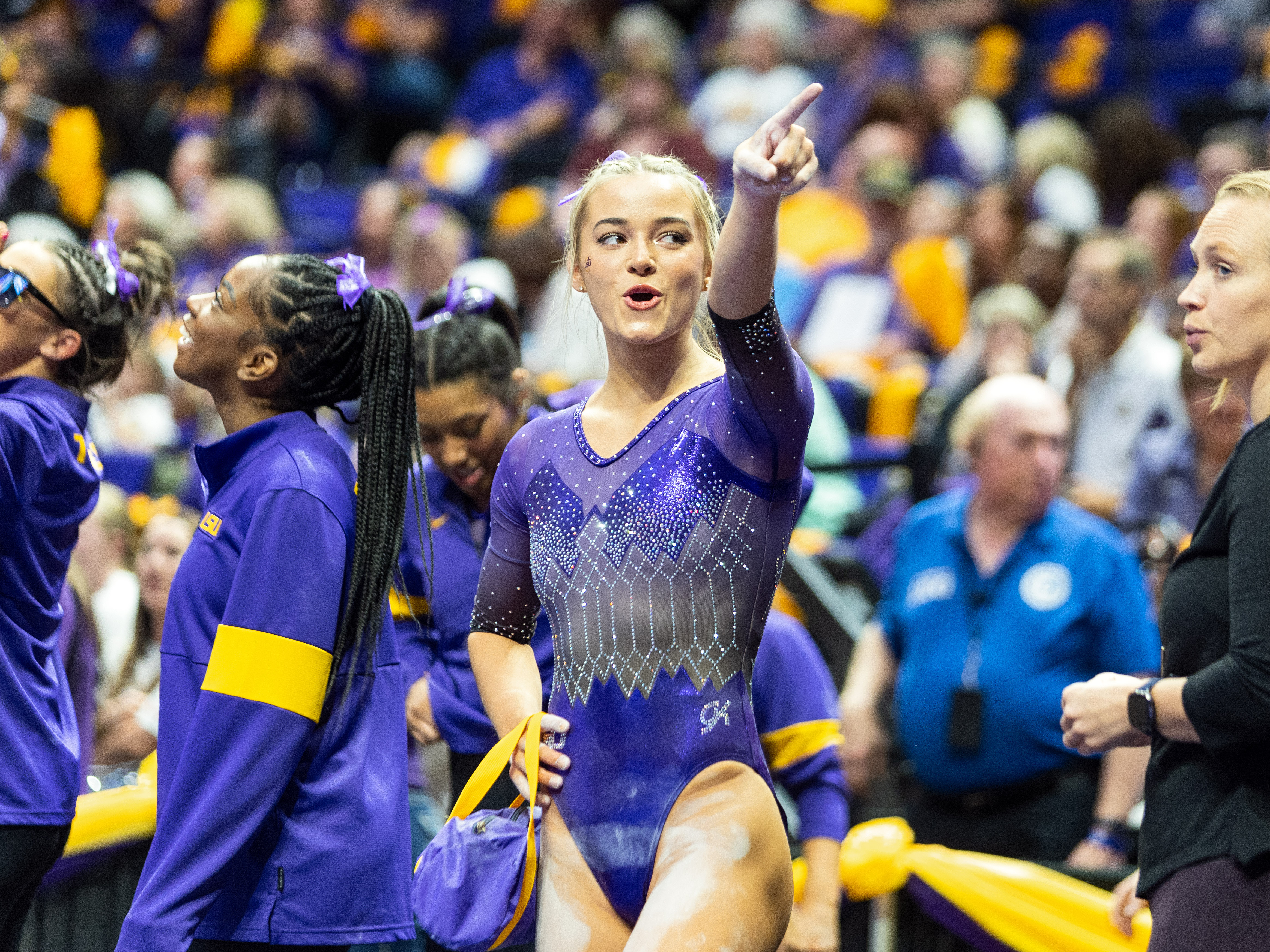 Dunne is heading into her senior year with the LSU Tigers