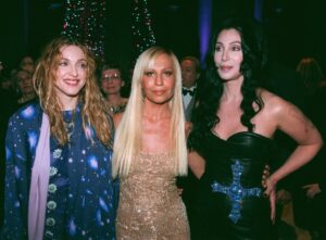 Madonna, Donatella Versace and Cher in 1997.