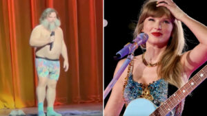 Jack Black Strips and Sings Taylor Swift at SAG-AFTRA Fundraiser: Watch