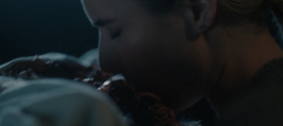 Emma Roberts’ character chowing down on a maggot-infested rotting raccoon corpse