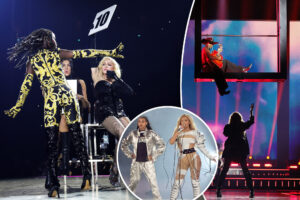 Madonna's daughter Estere strikes fierce pose at 'Celebration' Tour opener