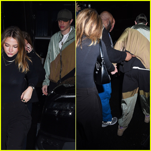 New Couple Pete Davidson & Madelyn Cline Hold Hands at 'SNL' After Party - See Photos!