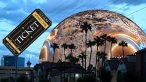 Las Vegas Sphere Postcard From Earth Ticket Price