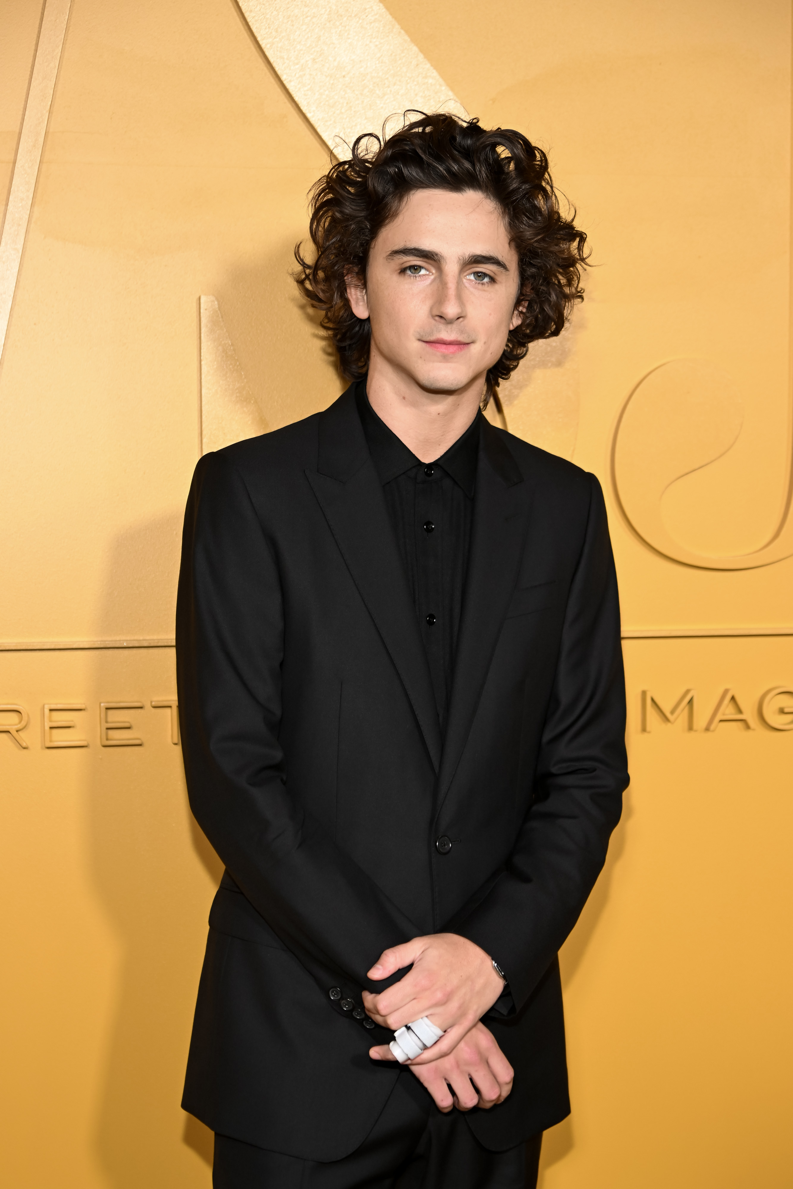 The star's boyfriend, Timothee Chalamet also attended the event