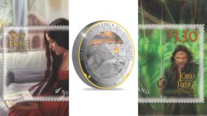NZ Post Lord of the Rings Return of the King Stamps and Coins