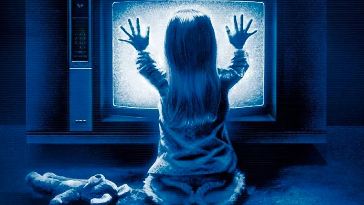 Carol Anne hears the call of the TV people in Poltergeist.