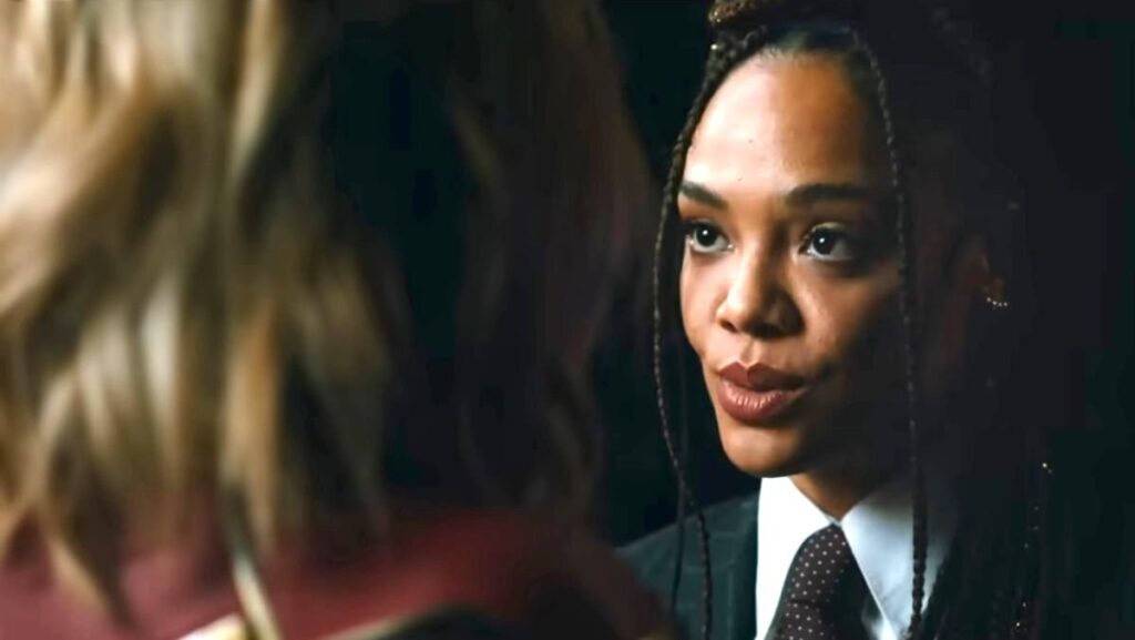 Tessa Thompson's Valkyrie cameos in The Marvels