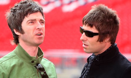 ‘He’s the angriest man on the planet’ … Noel (left) describes his brother Liam.