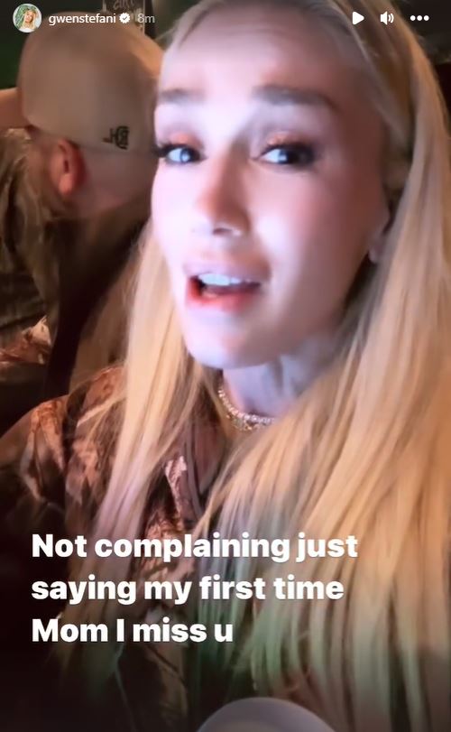 Gwen took to Instagram on Thanksgiving to share she spent the 'entire day' in the kitchen