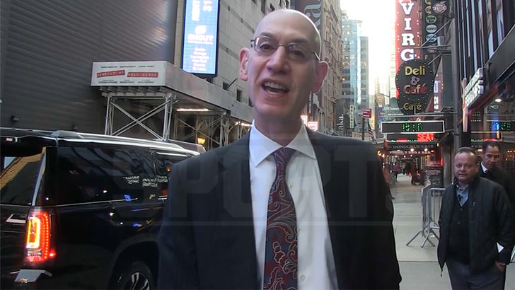 Adam Silver Wears SKIMS After Kim Kardashian/NBA Deal, 'Strongly Recommend'