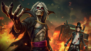 Alice Cooper in Iron Maiden's Legacy of the Beast Game