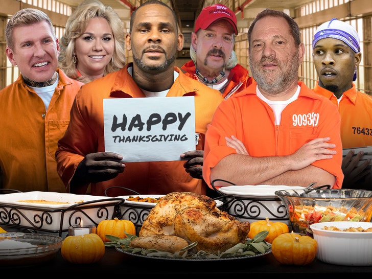 Celebrity Convicts' 2023 Thanksgiving Prison Meals Revealed