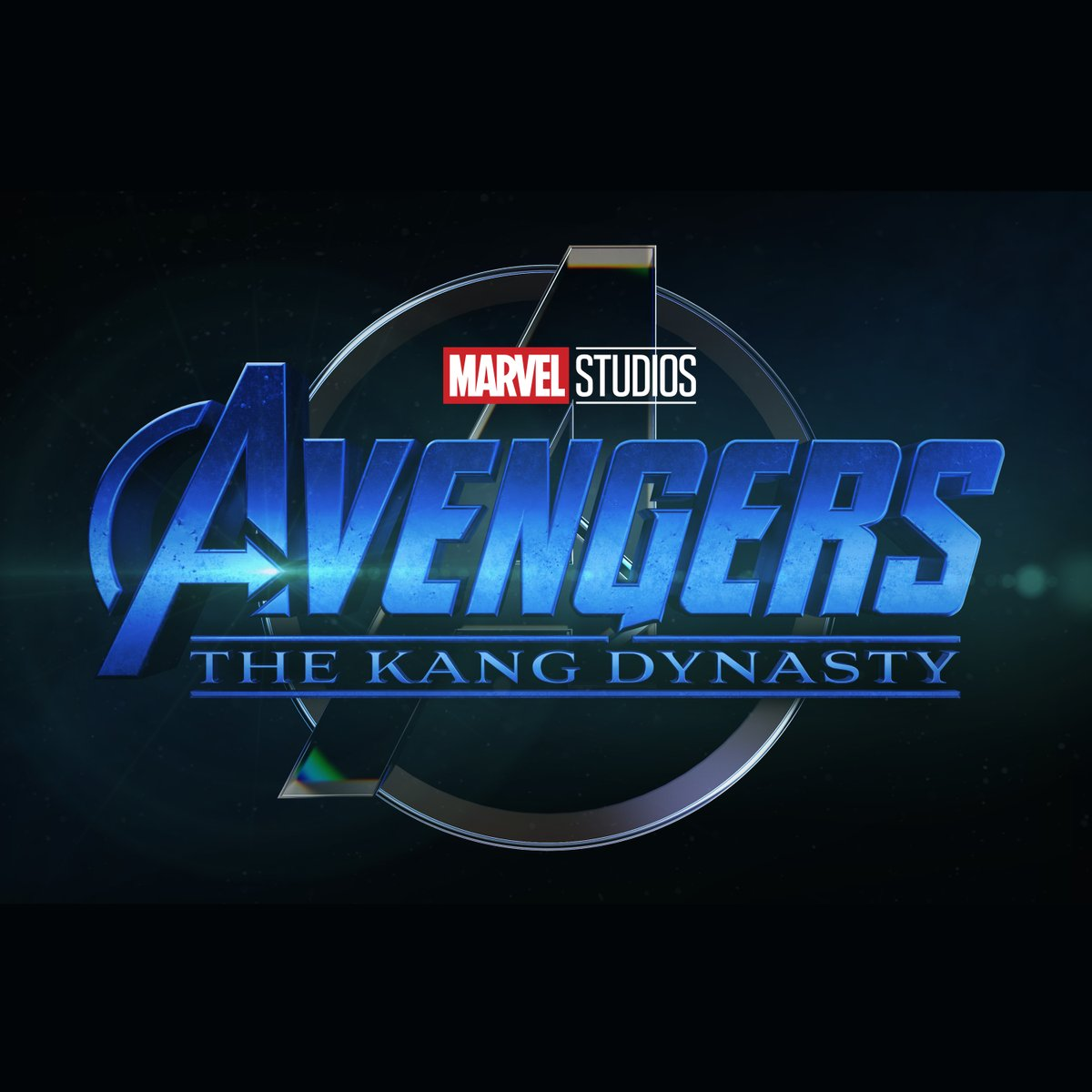 The logo for Avengers: The Kang Dynasty