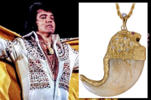 Elvis' iconic 'Lion Claw' necklace hitting the auction block