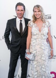 Eric McCormack and Janet Holden at the 26th Annual Elton John AIDS Foundation's Academy Awards Viewing Party