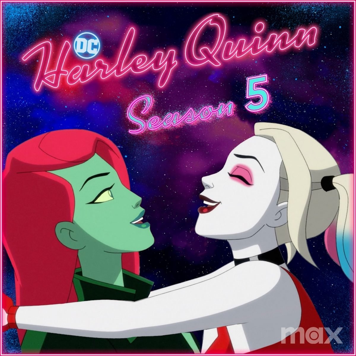 Harley Quinn season 5 renewal annoucement, Harley and Poison Ivy