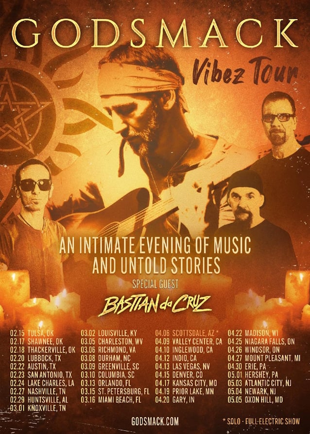 GODSMACK Announces More Dates For 2024 'Vibez Tour' Cirrkus News