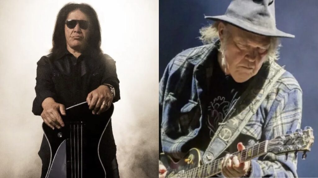 Gene Simmons and Neil Young Announce Departures from Twitter