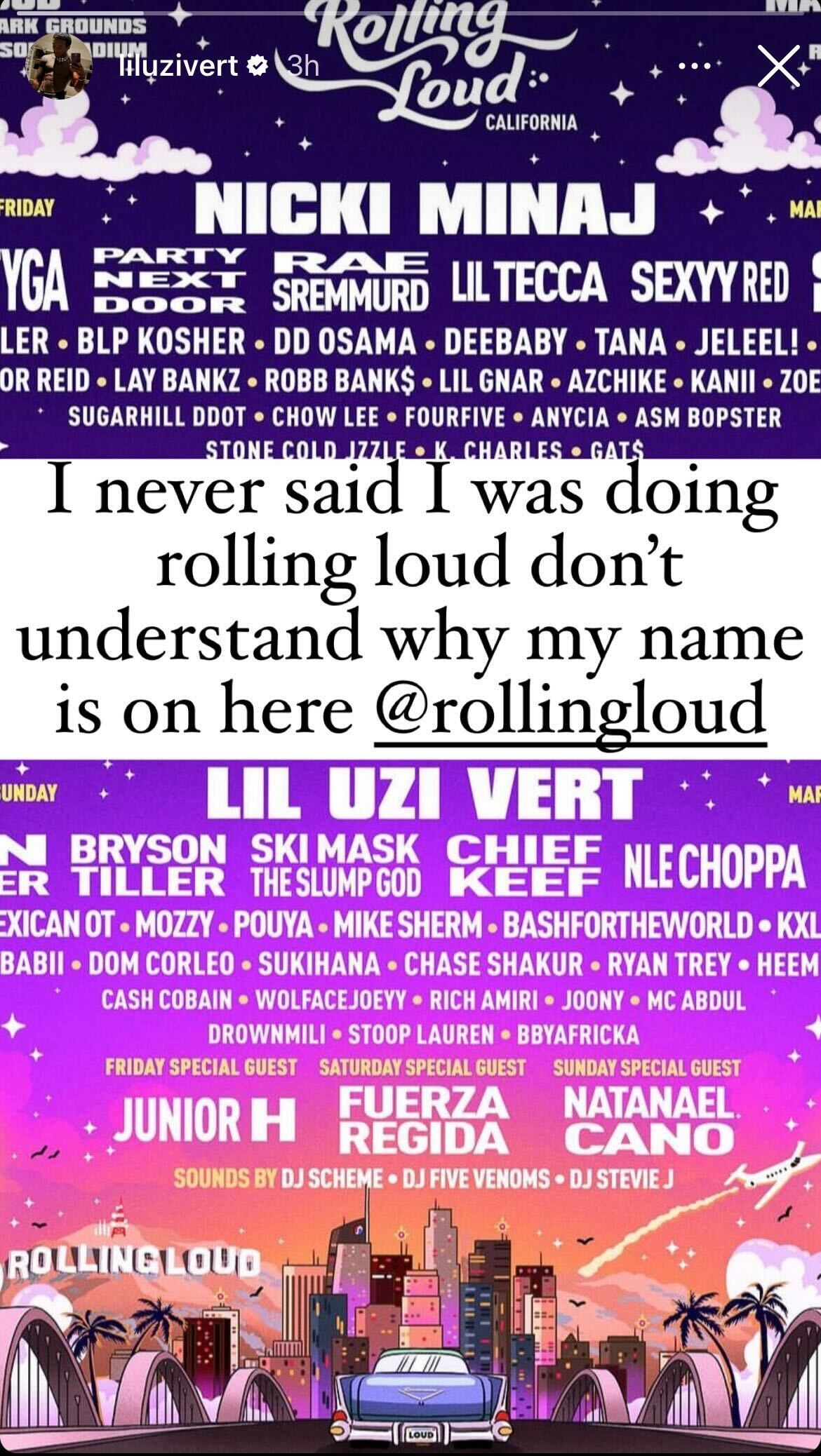 Is Lil Uzi Vert Performing At Rolling Loud California 2024? Cirrkus News