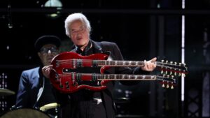 Jimmy Page Covers "Rumble" in Honor of Link Wray at Rock and Roll Hall of Fame