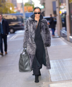Kim Kardashian was spotted out and about in New York City on Wednesday