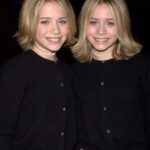 Mary-Kate and Ashley Olsen at the premiere of