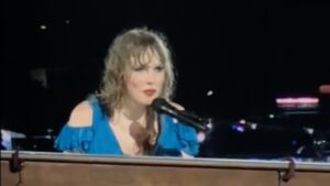 Taylor Swift Gives Tearful Performance in Tribute to Ana Clara Benevides